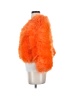 Codigo 100% Polyester Orange Faux Fur Jacket Size S - photo 5