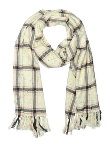Madewell Knotted Fringe Scarf in Hanstone Plaid (view 1)