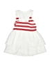 Max Studio 100% Cotton Stripes White Dress Size 4 - photo 2