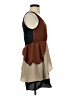 Lola 100% Polyester Brown Sleeveless Blouse Size S - photo 4