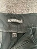 Express Solid Black Shorts Size 10 - photo 3