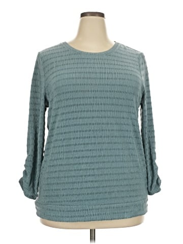 Simply Vera Vera Wang Long Sleeve Blouse (view 1)