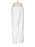 Purejill 100% Linen White Linen Pants Size Med Petite - photo 2