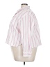 Old Navy 100% Cotton Stripes Pink Long Sleeve Button-Down Shirt Size 3X - photo 5