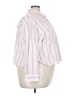 Old Navy 100% Cotton Stripes Pink Long Sleeve Button-Down Shirt Size 3X - photo 4