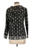 Lands' End Paisley Black Pullover Sweater Size 10 - photo 2