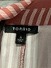 Torrid 100% Polyester Stripes Red Blazer Size 4X Plus (4) - photo 6
