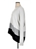 White House Black Market Color Block Gray Pullover Sweater Size XL - photo 5