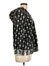 Lands' End Paisley Black Pullover Sweater Size 10 - photo 4