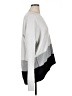White House Black Market Color Block Gray Pullover Sweater Size XL - photo 4