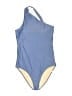 Summersalt Solid Blue One Piece Swimsuit Size 10 (tall) - photo 1