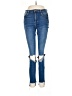 FRAME Denim Argyle Blue Jeans Size 28 waist - photo 1