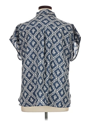 Ann Taylor LOFT Outlet Short Sleeve Blouse (view 2)