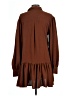 She 100% Polyester Brown Casual Dress Size L - photo 2