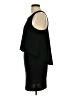 Everly Solid Black Cocktail Dress Size L - photo 5