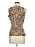 Venus Brown Sleeveless Blouse Size M - photo 2
