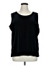 Notations Black Sleeveless Blouse Size 1X - photo 1