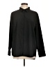 Modern Ambition Solid Black Long Sleeve Blouse Size L - photo 1