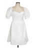 Shein 100% Polyester White Cocktail Dress Size L - photo 1