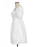 Shein 100% Polyester White Cocktail Dress Size L - photo 5
