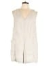 Athleta 100% Linen Solid Gray Romper Size M - photo 1