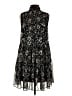 Taylor 100% Polyester Paisley Black Cocktail Dress Size S - photo 2