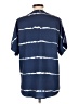Unbranded Blue Short Sleeve Blouse Size L - photo 2