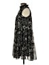 Taylor 100% Polyester Paisley Black Cocktail Dress Size S - photo 5