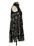 Taylor 100% Polyester Paisley Black Cocktail Dress Size S - photo 4