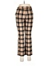Nordstrom Rack Plaid Brown Casual Pants Size M - photo 2