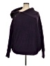 ELOQUII 100% Acrylic Purple Pullover Sweater Size 26 - 28 Plus - photo 1