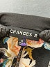 Chances R Print Black Casual Skirt Size S - photo 4