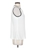 Halogen 100% Polyester White Sleeveless Blouse Size S - photo 4
