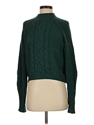 Blue Rain Turtleneck Sweater (view 1)