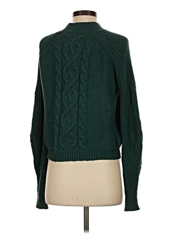 Blue Rain Turtleneck Sweater (view 2)