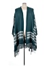BLOOMCHIC 100% Acrylic Teal Poncho Size 22 - photo 1