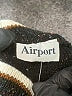 Airport Tweed Black Turtleneck Sweater Size L - photo 8