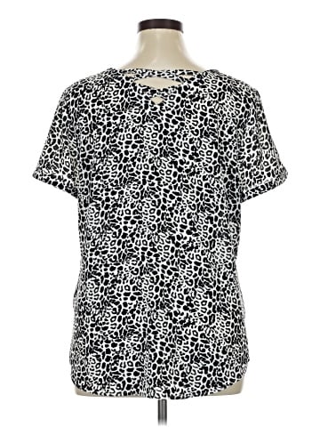 Apt. 9 Short Sleeve Blouse (view 2)