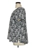 Apt. 9 100% Polyester Silver Short Sleeve Blouse Size XL - photo 5