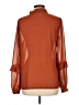 Shein Orange Long Sleeve Blouse Size 12 - photo 2