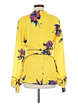Proenza Schouler Long Sleeve Silk Top (view 2)