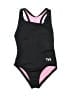 TYR Color Block Black One Piece Swimsuit 18-24 MO / 24 MO (estimated) - photo 1