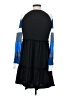 Unbranded Color Block Black Casual Dress Size S - photo 2