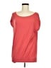 Studio M Red Short Sleeve Top Size M - photo 1