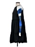Unbranded Color Block Black Casual Dress Size S - photo 5