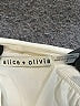Alice + Olivia 100% Silk Ivory Blouse Size L - photo 7