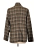 Avec Les Filles 100% Polyester Plaid Brown Blazer Size L - photo 2