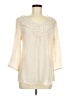 Spense Ivory 3/4 Sleeve Blouse Size M - photo 1
