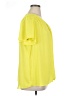 Vince Camuto 100% Polyester Yellow Short Sleeve Blouse Size 1X - photo 4