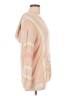 Hem & Thread Stripes Pink Pullover Sweater Size L - photo 4